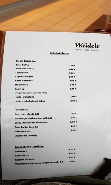 Waidele - Naturcafe