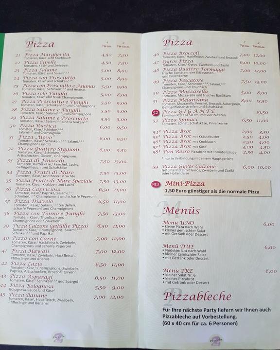 Pizzeria Piccola Due Inh. Manuel Santos
